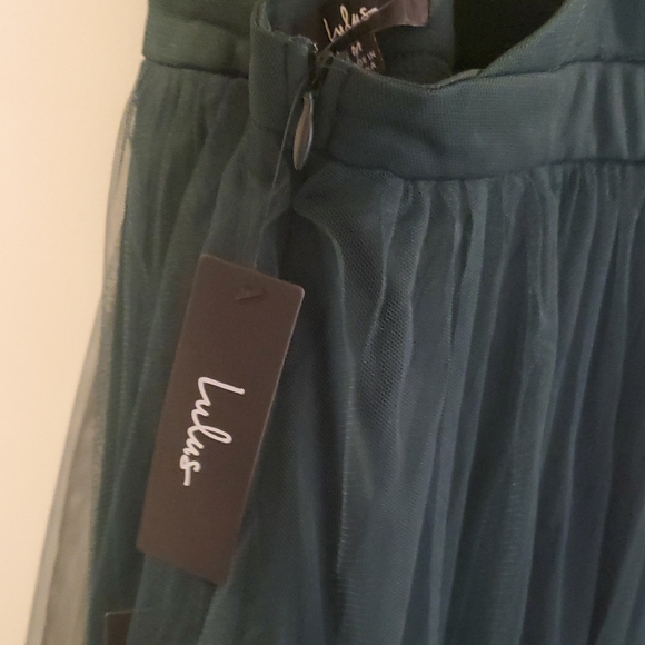 Lulus- Hunter Green Backless Maxi Dress - Picture 4 of 6